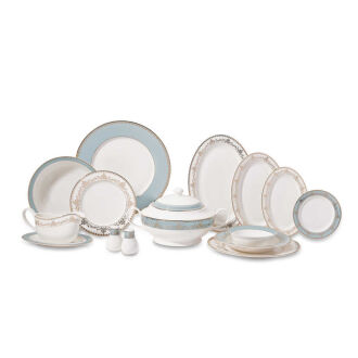 Korkmaz Yuvarlak Yemek Takımı