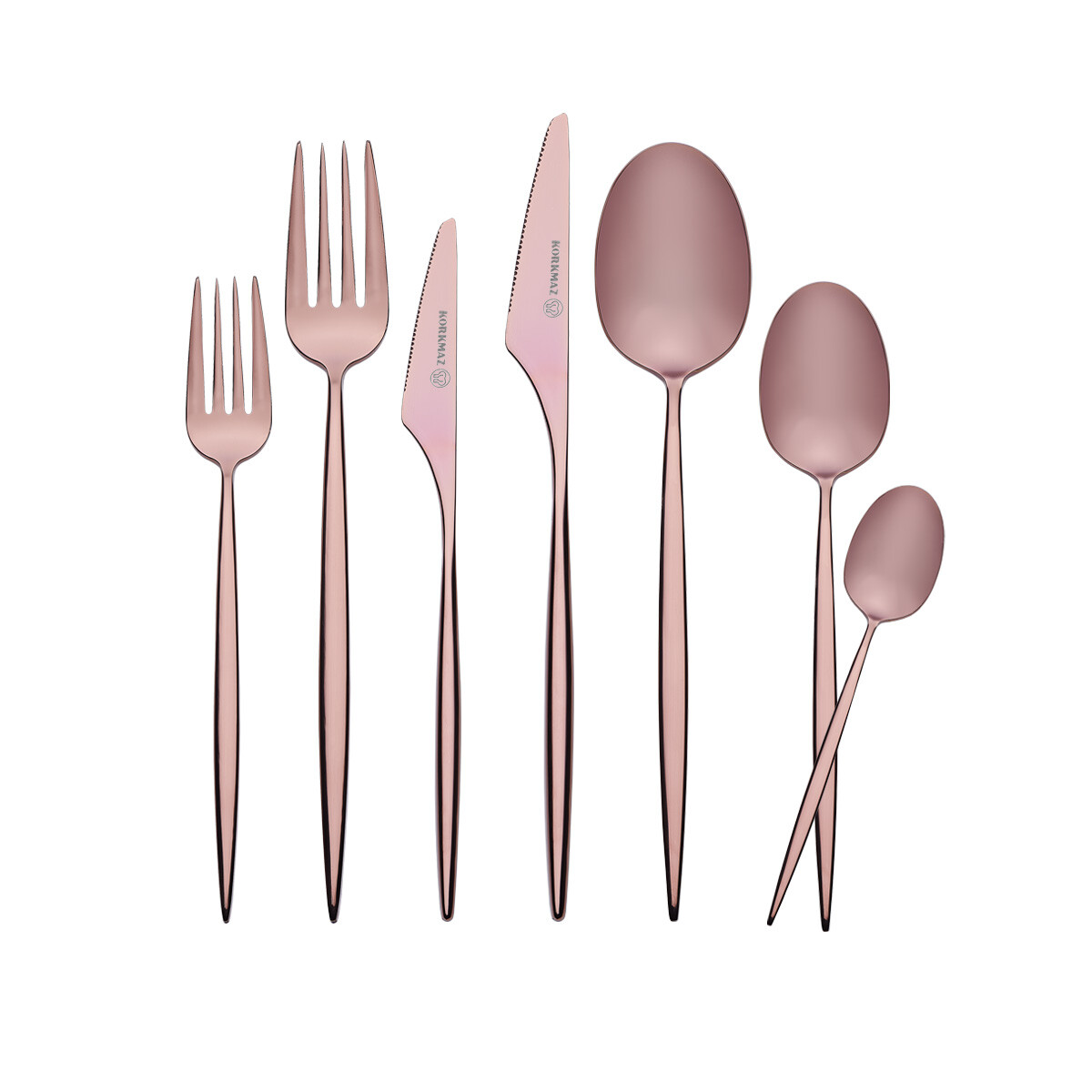 12 Kişilik Çatal, Kaşık, Bıçak Seti