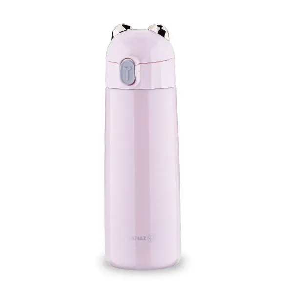 Korkmaz Bambino Plus Pembe 350 Ml Çocuk Matarası A743-01 - 1