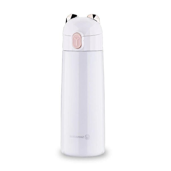 Korkmaz Bambino Plus Beyaz 350 Ml Çocuk Matarası A743 - 1