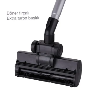 Korkmaz Cosmos Premium Antrasit/Siyah Elektrikli Süpürge A902-01 - 5
