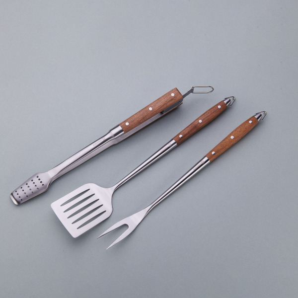 Korkmaz Akasya 3 Parça Barbekü Seti A642-05 - 1