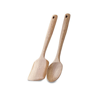 Korkmaz Akasya Kaşık ve Spatula Seti A566-05 - Korkmaz