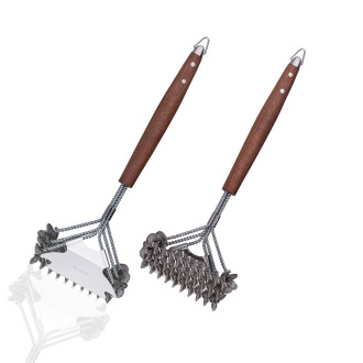 Korkmaz Akasya Kazıyıcılı Barbekü Temizleme Fırçası A642-06 - Korkmaz (1)