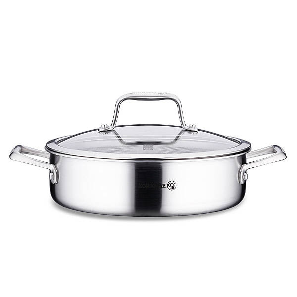 Korkmaz Altima 28x8 cm Kısa Tencere A3875 - 1