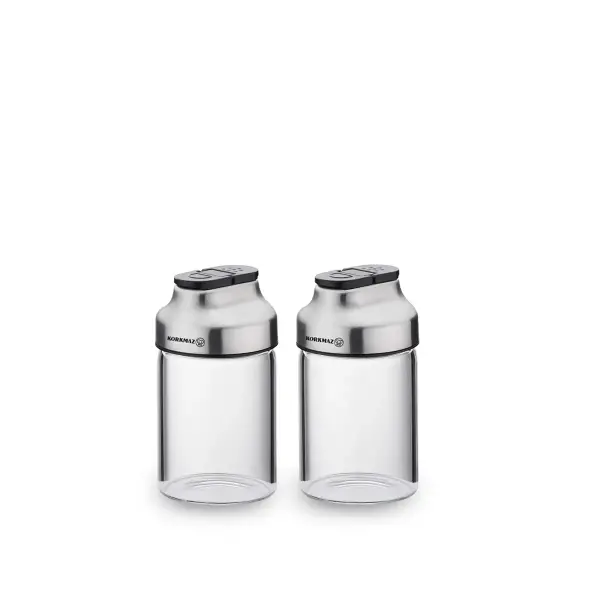 Korkmaz Astra Tuzluk Biberlik Seti 120 ml A5629-5 - 1