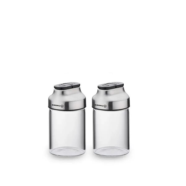 Korkmaz Astra Tuzluk Biberlik Seti 120 ml A5629-5 - 1