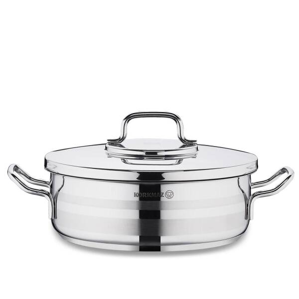 Korkmaz Astra2 Kısa Tencere 32x13 cm A2038 - 1