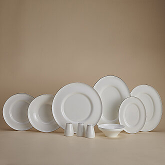 Korkmaz Bella Collection 60 Parça Yemek Takımı Platin A8171 - Korkmaz