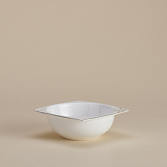 Korkmaz Bone Selection 60 Parça Kare Yemek Takımı A8428 - 7