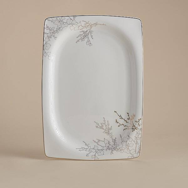 Korkmaz Bone Selection 60 Parça Kare Yemek Takımı A8428 - 5