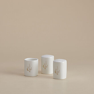 Korkmaz Bone Selection 60 Parça Kare Yemek Takımı A8428 - 8