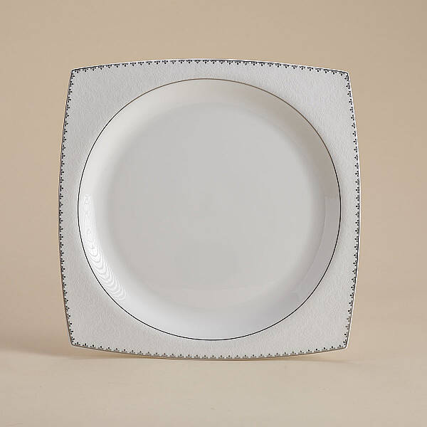 Korkmaz Bone Selection 60 Parça Kare Yemek Takımı A8427 - 4
