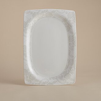 Korkmaz Bone Selection 60 Parça Kare Yemek Takımı A8430 - 5