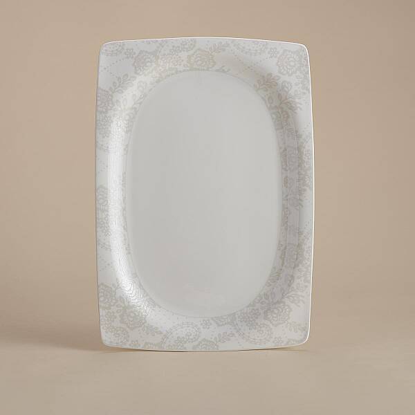 Korkmaz Bone Selection 60 Parça Kare Yemek Takımı A8430 - 5