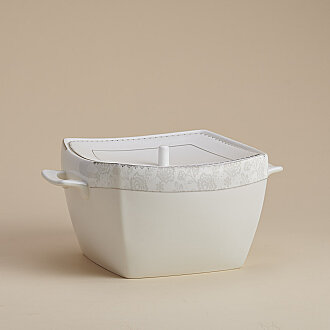 Korkmaz Bone Selection 60 Parça Kare Yemek Takımı A8430 - 6