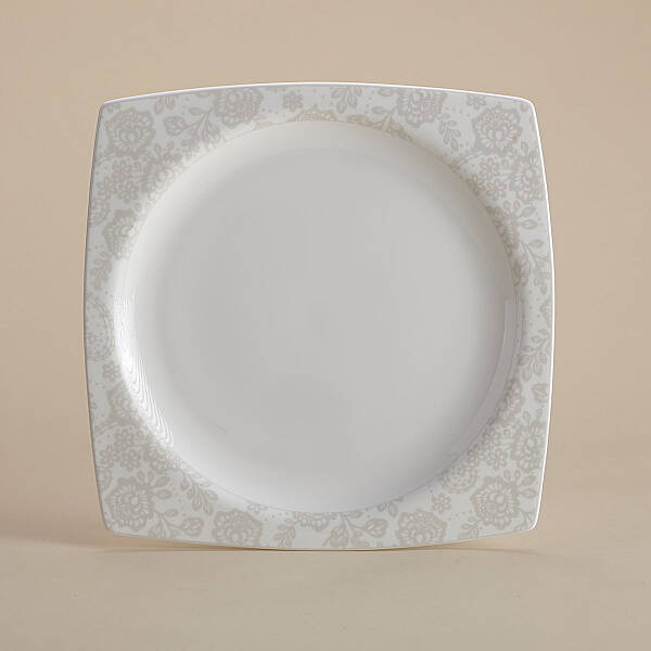 Korkmaz Bone Selection 60 Parça Kare Yemek Takımı A8430 - 4