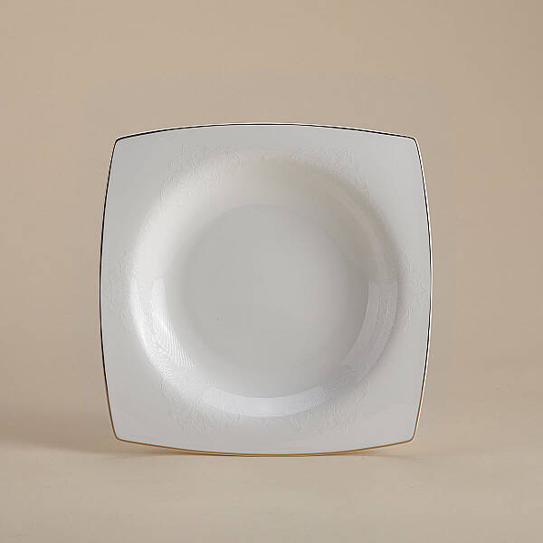 Korkmaz Bone Selection 60 Parça Kare Yemek Takımı A8433 - 3