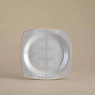 Korkmaz Bone Selection 60 Parça Kare Yemek Takımı A8437 - Korkmaz (1)