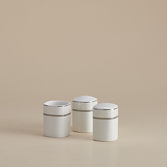 Korkmaz Bone Selection 60 Parça Kare Yemek Takımı A8437 - 7