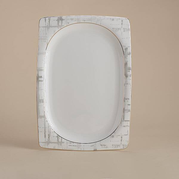 Korkmaz Bone Selection 60 Parça Kare Yemek Takımı A8453 - 5