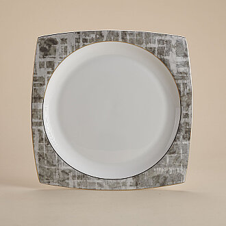 Korkmaz Bone Selection 60 Parça Kare Yemek Takımı A8453 - 4