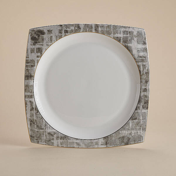 Korkmaz Bone Selection 60 Parça Kare Yemek Takımı A8453 - 4