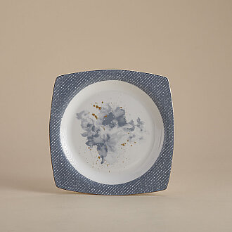 Korkmaz Bone Selection 60 Parça Kare Yemek Takımı A8455 - Korkmaz (1)