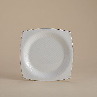 Korkmaz Bone Selection 60 Parça Kare Yemek Takımı A8456 - Korkmaz (1)