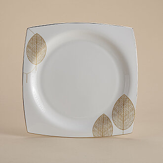 Korkmaz Bone Selection 60 Parça Kare Yemek Takımı A8456 - 4