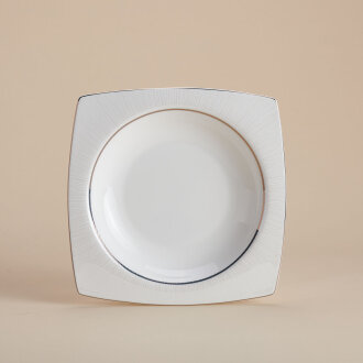 Korkmaz Bone Collection 60 Parça Kare Yemek Takımı A8460 - 3