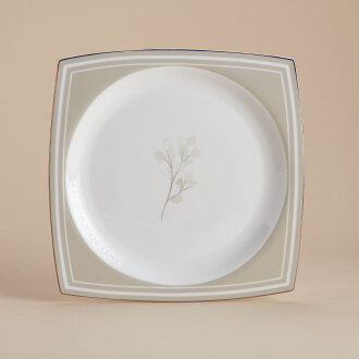 Korkmaz Bone Collection 60 Parça Kare Yemek Takımı A8461 - 4