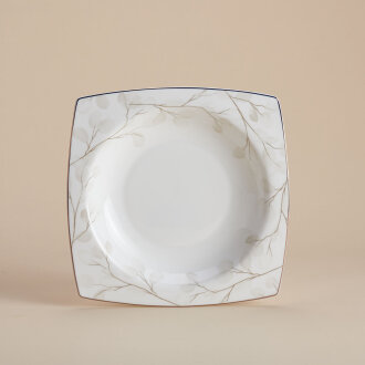 Korkmaz Bone Collection 60 Parça Kare Yemek Takımı A8461 - 3