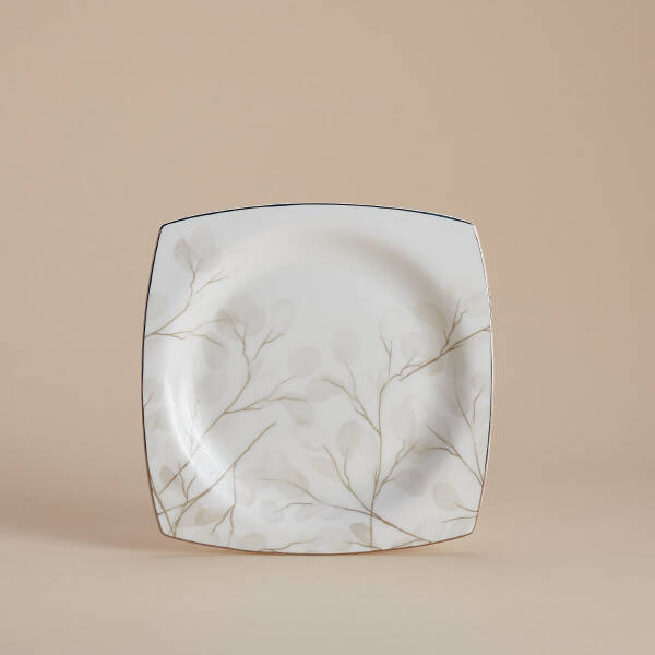 Korkmaz Bone Collection 60 Parça Kare Yemek Takımı A8461 - 2