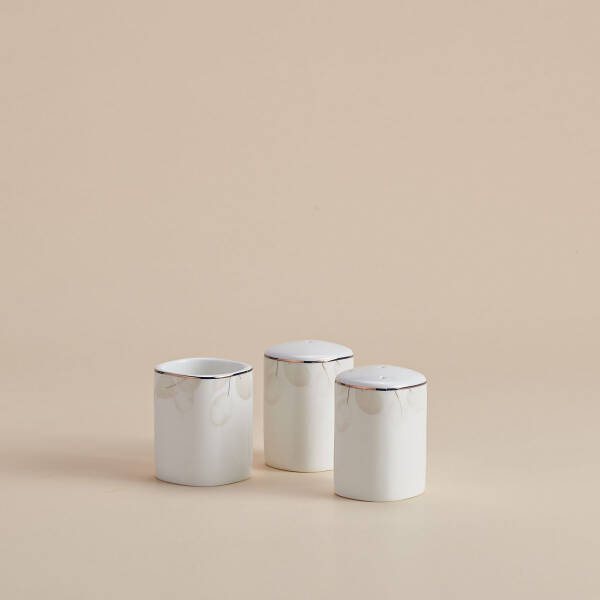 Korkmaz Bone Collection 60 Parça Kare Yemek Takımı A8461 - 8