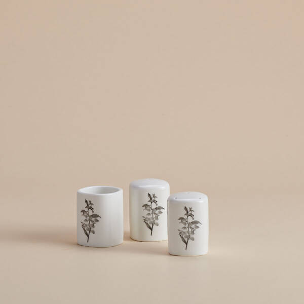 Korkmaz Bone Collection 60 Parça Kare Yemek Takımı A8462 - 8