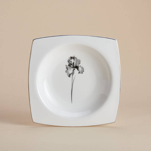 Korkmaz Bone Collection 60 Parça Kare Yemek Takımı A8462 - 3