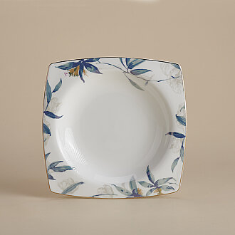 Korkmaz Bone Collection 60 Parça Kare Yemek Takımı A8463 - 3