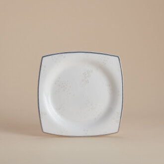 Korkmaz Bone Collection 60 Parça Kare Yemek Takımı A8464 - Korkmaz (1)