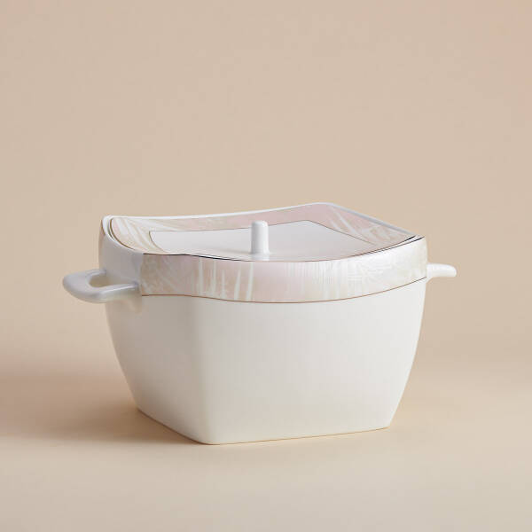 Korkmaz Bone Collection 60 Parça Kare Yemek Takımı A8465 - 6