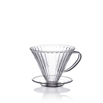 Korkmaz Brewline Borosilikat Cam Dripper A123-04 - 1