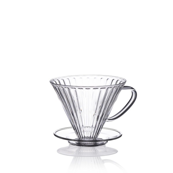 Korkmaz Brewline Borosilikat Cam Dripper A123-04 - 1