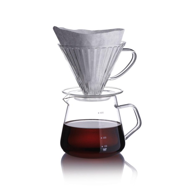 Korkmaz Brewline Borosilikat Cam Kahve Demliği A123-03 - 3