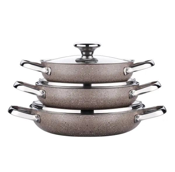 Korkmaz Browni 6 Parça Omlet Set A2920 - 2