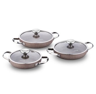 Korkmaz Browni 6 Parça Omlet Set A2920 - Korkmaz