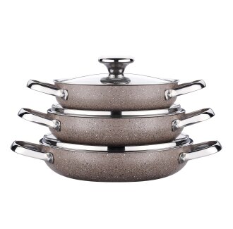 Korkmaz Browni 6 Parça Omlet Set A2920 - Korkmaz (1)