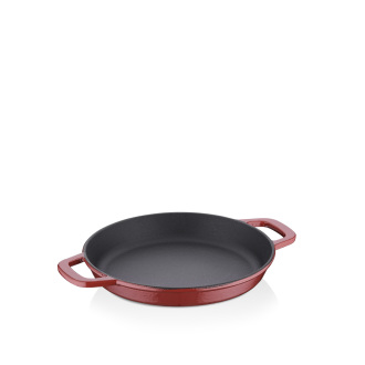 Korkmaz Casta 18 cm Kırmızı Döküm Omlet A2827-1 - Korkmaz