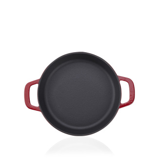 Korkmaz Casta 18 cm Kırmızı Döküm Omlet A2827-1 - Korkmaz (1)