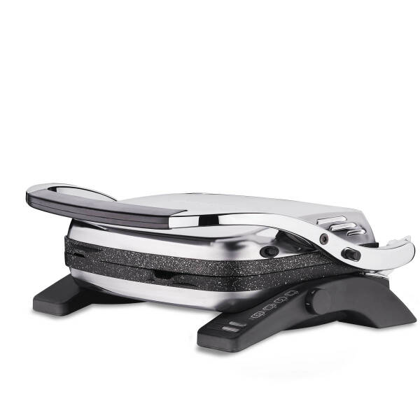 Korkmaz Castron Tost Makinesi Gri-Krom A324-08 - 2
