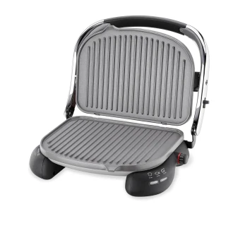 Korkmaz Castron Tost Makinesi Gri-Krom A324-08 - Korkmaz (1)